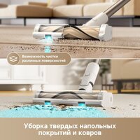 Пылесос Dreame Cordless Vacuum Cleaner R10s VZV22A (евровилка, белый) - Превью изображения №8 — Лайт Стор