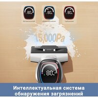 Вертикальный моющий пылесос Trouver Wet and Dry Vacuum K10 Pro BVC-T8 - Превью изображения №9 — Лайт Стор