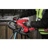 Ленточная пила Milwaukee Fuel M18 FBS85-202C 4933471497 (с 2-мя АКБ, кейс) - Превью изображения №8 — Лайт Стор