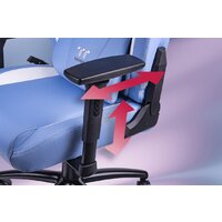 Игровое (геймерское) кресло Thermaltake V Comfort (синий/белый) - Превью изображения №9 — Лайт Стор