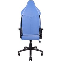 Игровое (геймерское) кресло Thermaltake V Comfort (синий/белый) - Превью изображения №5 — Лайт Стор