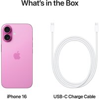 Телефон Apple iPhone 16 128GB (розовый) - Превью изображения №7 — Лайт Стор