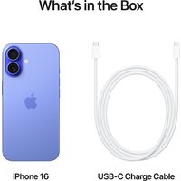Телефон Apple iPhone 16 128GB (ультрамарин) - Превью изображения №7 — Лайт Стор