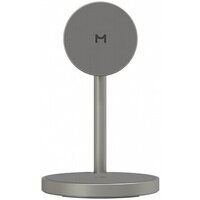 Беспроводное зарядное Magssory Base Pro Wireless Qi2 WCH012t (титановый) - Превью изображения №3 — Лайт Стор