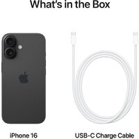 Телефон Apple iPhone 16 128GB (черный) - Превью изображения №7 — Лайт Стор