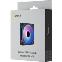 Вентилятор для корпуса Ocypus Gamma F12 BK ARGB Reverse Blade - Превью изображения №6 — Лайт Стор